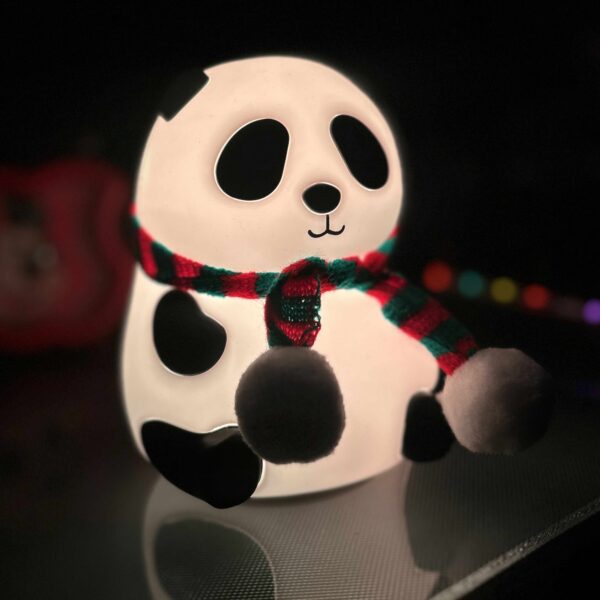 Cute Panda Touch Silicon Lamp - Image 2